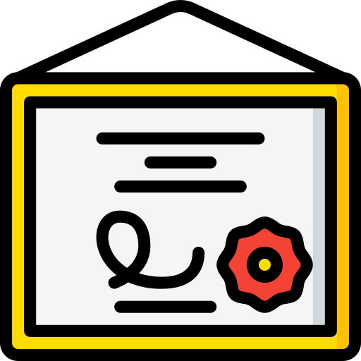 Certificate icon
