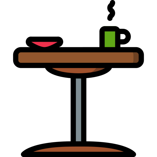 Bedside table icon