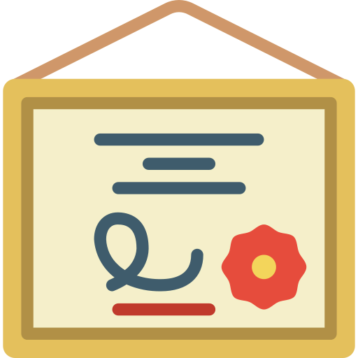 Certificate icon