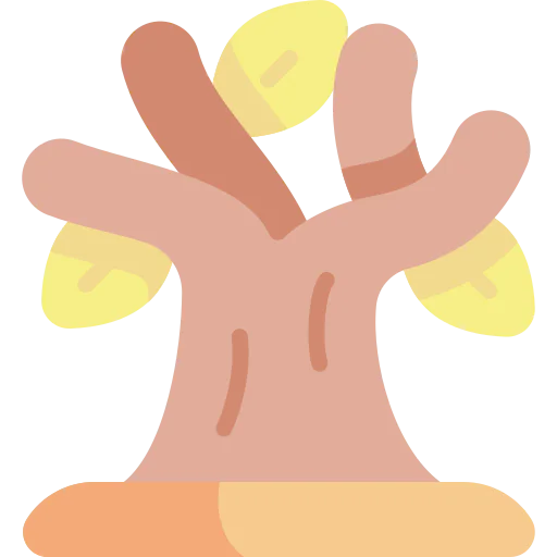 Dry tree icon