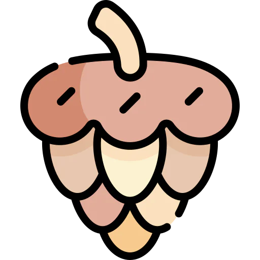 Pine cone icon