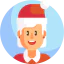 Santa claus icon 64x64