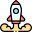Rocket アイコン 64x64