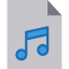 Music file icon 64x64