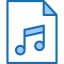Music file icon 64x64
