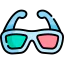 3d glasses アイコン 64x64
