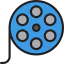 Film reel icon 64x64