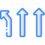 Left turn icon 64x64