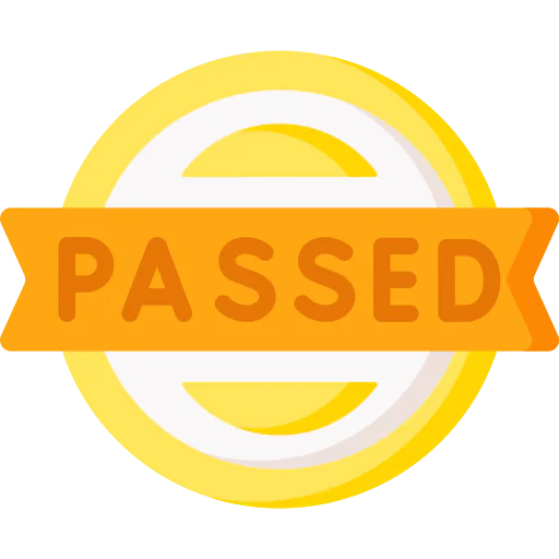 Passed icon