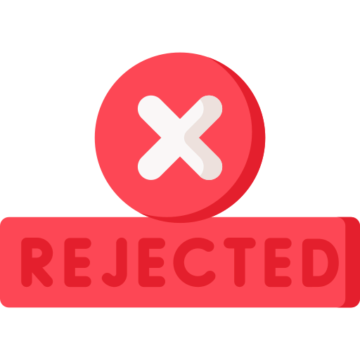 Rejected icon