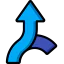 Straight arrow icon 64x64