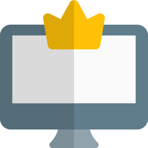 Desktop computer icon