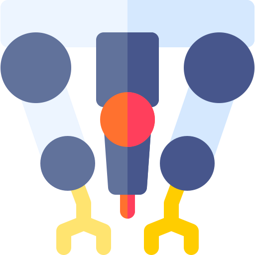 Robotic surgery icon