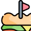 Burger アイコン 64x64