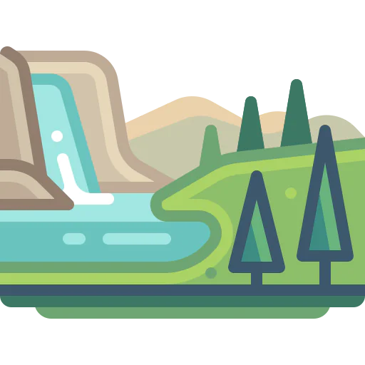 Waterfall icon