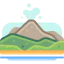 Volcano icon 64x64