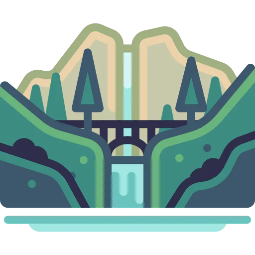 Waterfall icon