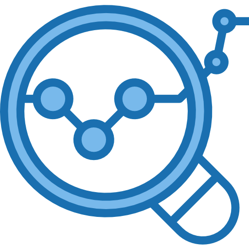 Line chart icon