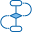 Flow chart biểu tượng 64x64