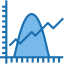 Line chart biểu tượng 64x64