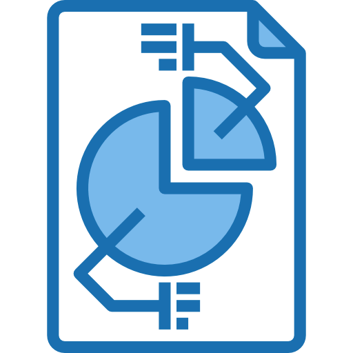 Pie graph icon