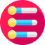 Bar chart icon 64x64