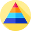 Pyramid chart Ikona 64x64