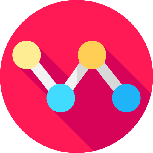 Line chart icon