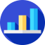 Bar chart icon 64x64