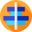 Bar chart icon 64x64