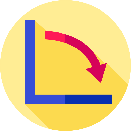 Line chart icon