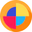 Pie chart icon 64x64