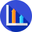 Bar chart icon 64x64