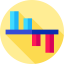 Bar chart icon 64x64