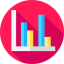 Bar chart icon 64x64