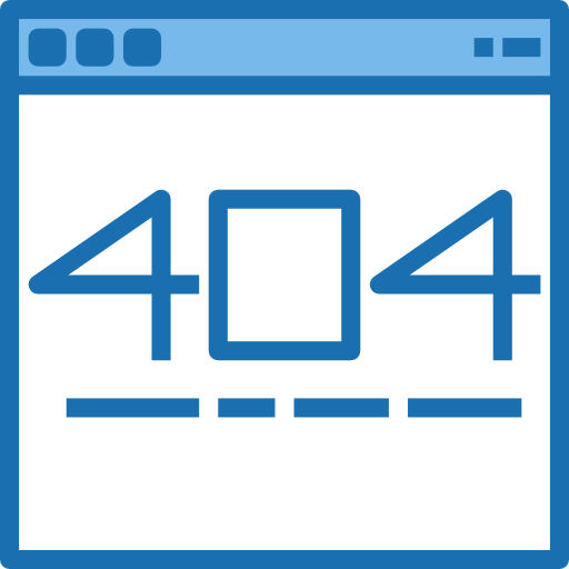 Error 404 icon