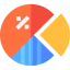 Pie chart icon 64x64