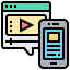 Video marketing Ikona 64x64