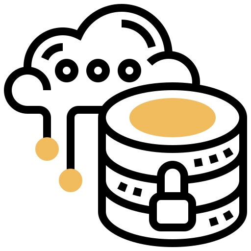 Cloud storage icon