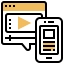 Video marketing Ikona 64x64