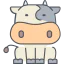 Cow icon 64x64