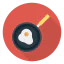 Жаренное яйцо иконка 64x64