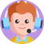 Customer service agent 상 64x64