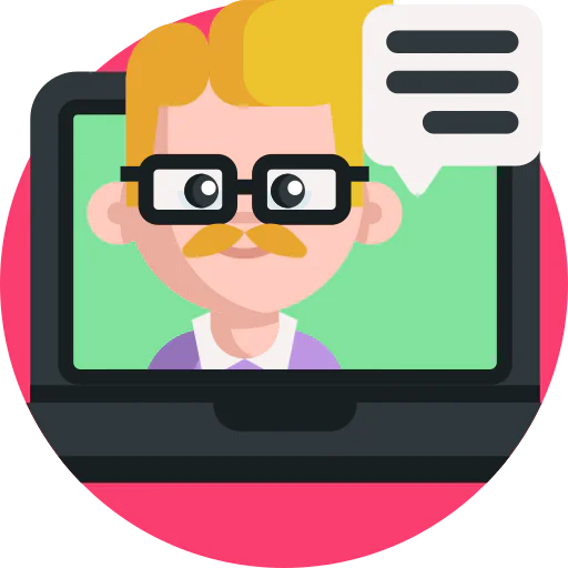 Online learning icon