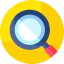 Magnifying glass icon 64x64