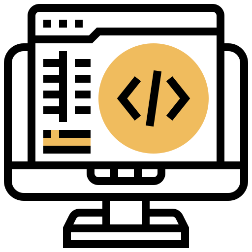 Binary code icon