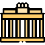 Brandenburg gate icon 64x64