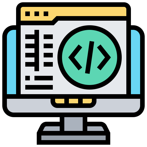 Binary code icon