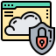 Cloud computing icon 64x64
