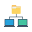 File sharing biểu tượng 64x64